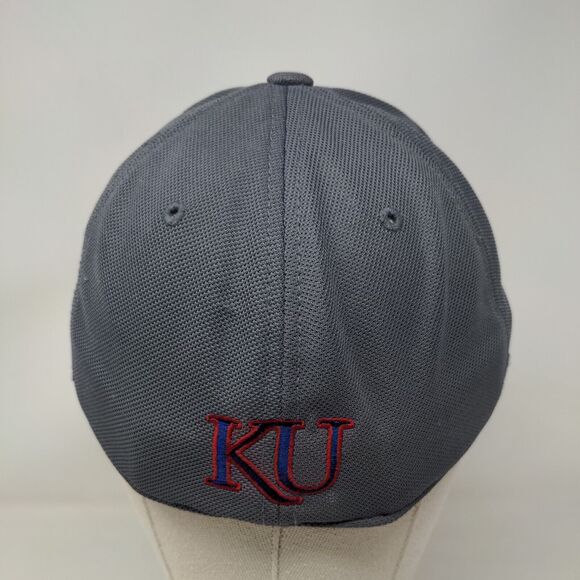 Top of the World Kansas Jayhawks Fitted Hat OSFA Embroidered Logo NCAA - Picture 5 of 9